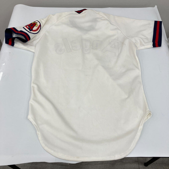 Nolan Ryan Signed Vintage Rawlings California Angels Jersey JSA COA