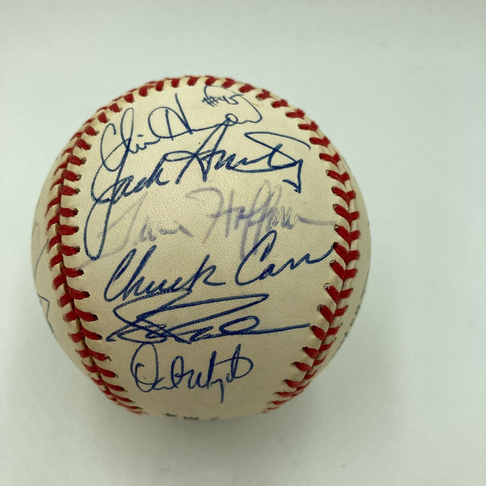 1993 Florida Marlins Inaugural Season Team Signed National League Baseball