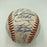 1961 New York Yankees World Series Champs Team Signed Baseball Mickey Mantle JSA