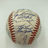 1961 New York Yankees World Series Champs Team Signed Baseball Mickey Mantle JSA