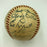 1952 New York Yankees World Series Champs Team Signed Baseball Mickey Mantle JSA