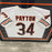 Walter Payton Signed Heavily Inscribed STATS Chicago Bears Jersey PSA DNA COA