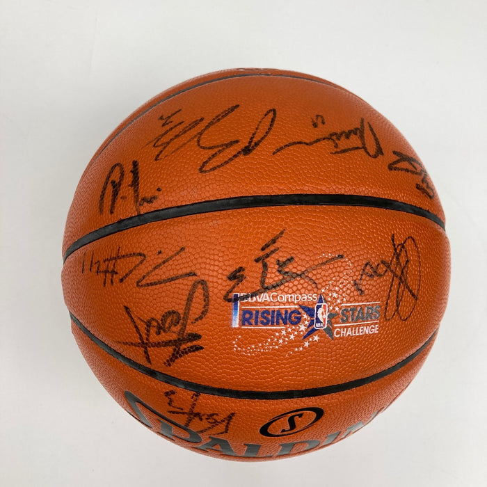2016 NBA Risings Stars Signed Basketball Nikola Jokic Joel Embiid JSA COA