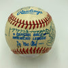 Mickey Mantle Joe Dimaggio Hank Aaron HOF Multi Signed Baseball JSA COA