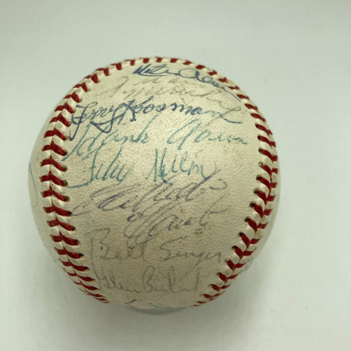 Roberto Clemente 1969 All Star Game Team Signed Baseball Beckett COA