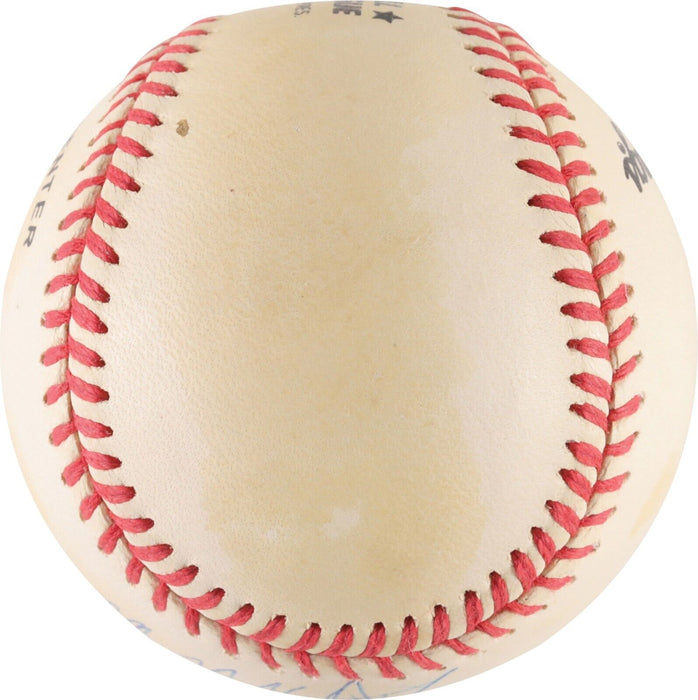 President Donald Trump Single Signed National League Baseball PSA DNA COA