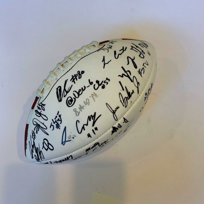 2015 U.S. Army All-American Bowl Team-Signed Football 49 Sigs Sam Darnold JSA