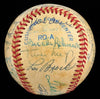 Mickey Mantle Joe DiMaggio Ted Williams HOF Multi Signed Baseball JSA COA