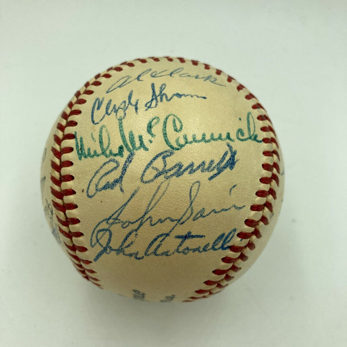 Beautiful 1948 Boston Braves National League Champs Team Signed Baseball PSA DNA