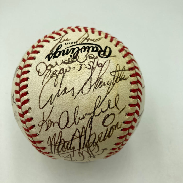 St. Louis Cardinals Hall Of Fame Legends Multi Signed Baseball Stan Musial JSA