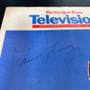 Marv Levy Signed Autographed Sports Magazine