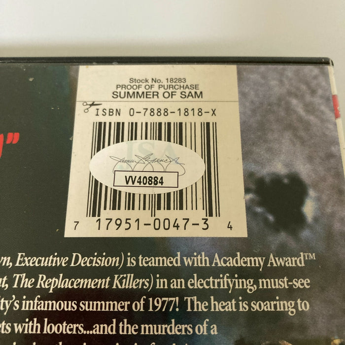 Michael Rispoli Adrien Brody Esposito Signed Summer Of Sam DVD Movie JSA COA