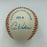 Bo Schembechler Sparky Anderson Ernie Harwell Paul Carey Signed Baseball JSA COA