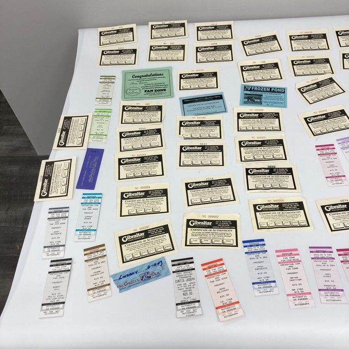 Incredible NHL Hockey Hall Of Fame Multi Signed Jersey 66 Signatures JSA COA