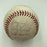 1986 New York Mets World Series Champs Team Signed Game Used Baseball MLB Holo