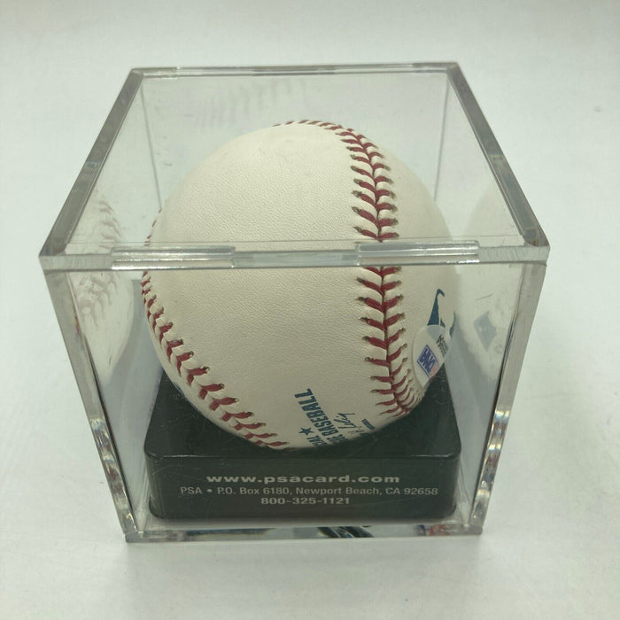 Johnny Bench HOF 1989 Signed Major League Baseball PSA DNA Graded Gem Mint 10