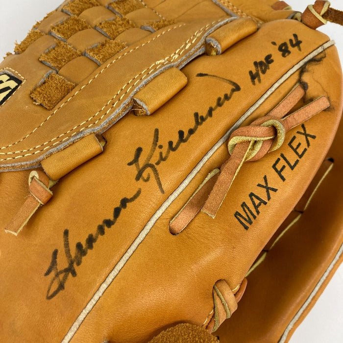 Harmon Killebrew "Hall Of Fame 1984" Signed Mizuno Baseball Glove JSA COA