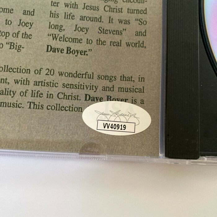 Dave Boyer Signed Through It All Music CD JSA COA