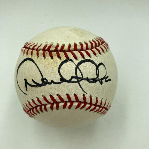 1996 Derek Jeter Rookie Signed Official American League Baseball JSA COA