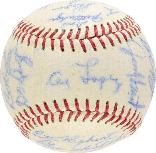 1965 All Star Game American League Team Signed Baseball Elston Howard