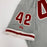 Larry Bowa 2015 Philadelphia Phillies Game Issued Jersey MLB Authentic Hologram