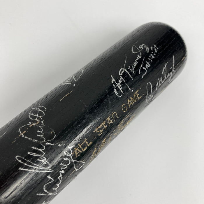 Jose Canseco 1989 All Star Game Team Signed Game Issued Bat 17 Sigs JSA