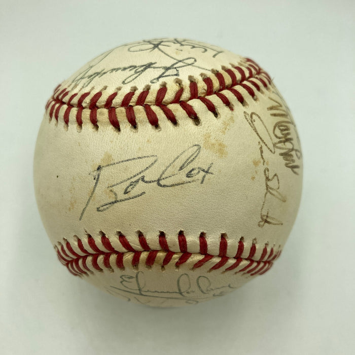 1995 Atlanta Braves World Series Champs Team Signed W.S. Baseball JSA COA