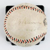 President Woodrow Wilson Signed 1917 National League Baseball PSA DNA COA