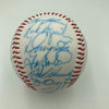 Vintage 1986 New York Mets World Series Champs Team Signed Baseball JSA COA