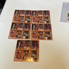 (5) 1992 Fleer Promo Basketball Uncut Sheets Scottie Pippen