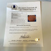 Wilt Chamberlain Kareem Abdul-Jabbar Dr J. Magic Johnson Signed Basketball BAS