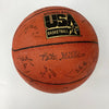 1994 Dream Team II Olympics Team USA Signed Spalding Basketball PSA DNA COA