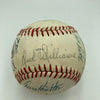 1973 Oakland A's Athletics World Series Champs Team Signed Baseball JSA COA