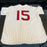 The Finest Dick Rich Allen Signed Philadelphia Phillies STAT Jersey PSA DNA COA