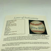 Nice Mickey Mantle Signed Vintage American League (Macphail) Baseball JSA COA