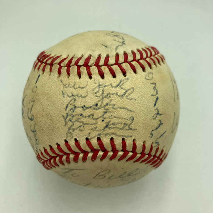 1986 World Series Signed National League Baseball From World Series Umpire JSA