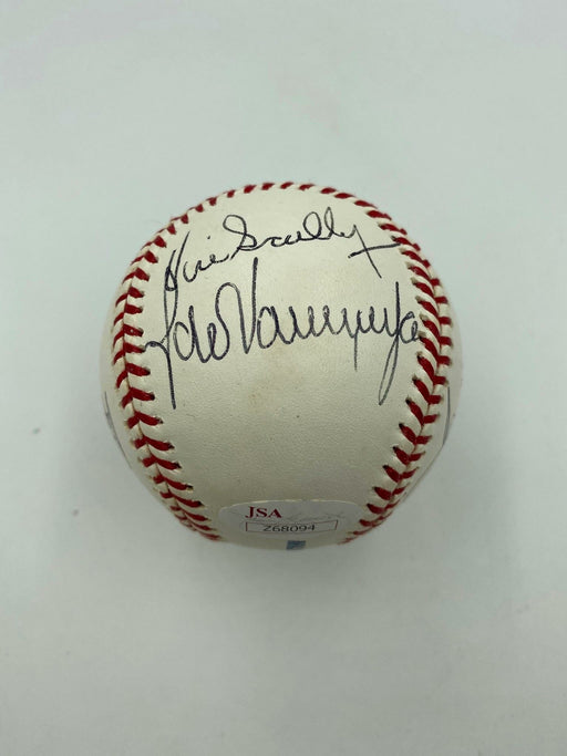 Extraordinary Los Angeles Dodgers Broadcaster Signed Baseball W/ Vin Scully JSA