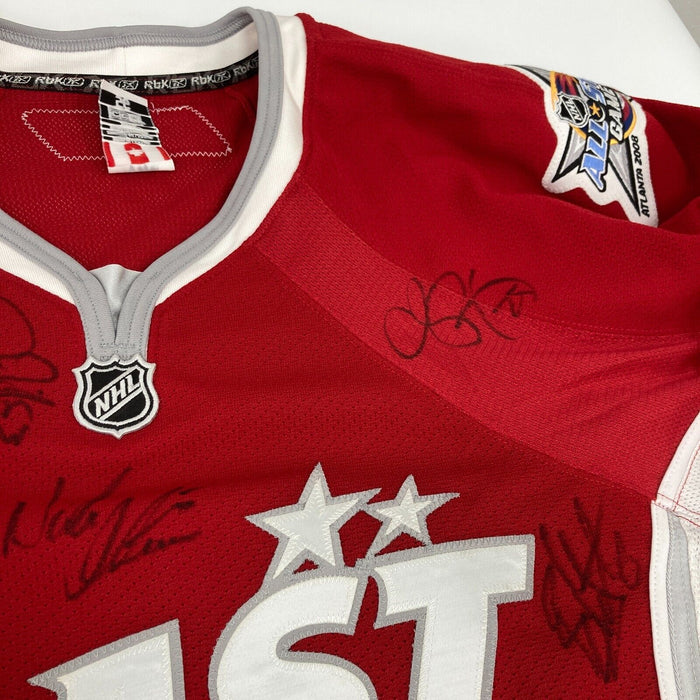 2008 NHL All Star Game Team Signed Jersey 40 Sigs Alex Ovechkin JSA COA