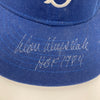 Don Drysdale "HOF 1984" Signed Brooklyn Dodgers Game Model Baseball Hat JSA