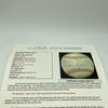 Beautiful Mickey Mantle Triple Crown 1956 Signed Inscribed Baseball JSA COA