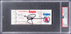 Mark McGwire Signed Full Ticket From Rookie Record 39th Home Run 8-14-1987 PSA