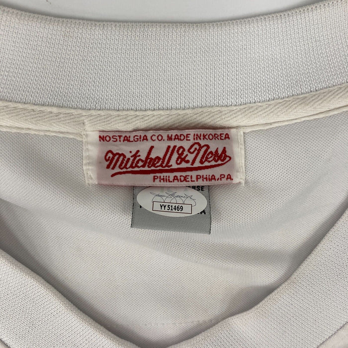 NFL Hall Of Fame Running Backs Multi Signed Mitchell & Ness Jersey 24 Sigs JSA