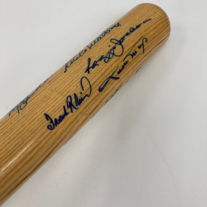 Beautiful 500 Home Run Club Signed Bat Mickey Mantle Ted Williams Mays PSA
