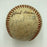 Babe Ruth Mel Ott Joe Dimaggio Ted Williams Willie Mays Signed Baseball PSA DNA