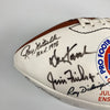 1995 Hall Of Fame Induction Signed Football 29 Sigs Bart Starr Ray Nitschke JSA