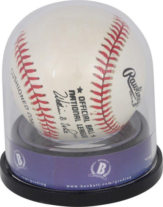 Don Drysdale Signed National League Baseball BGS Graded 10 GEM MINT Beckett