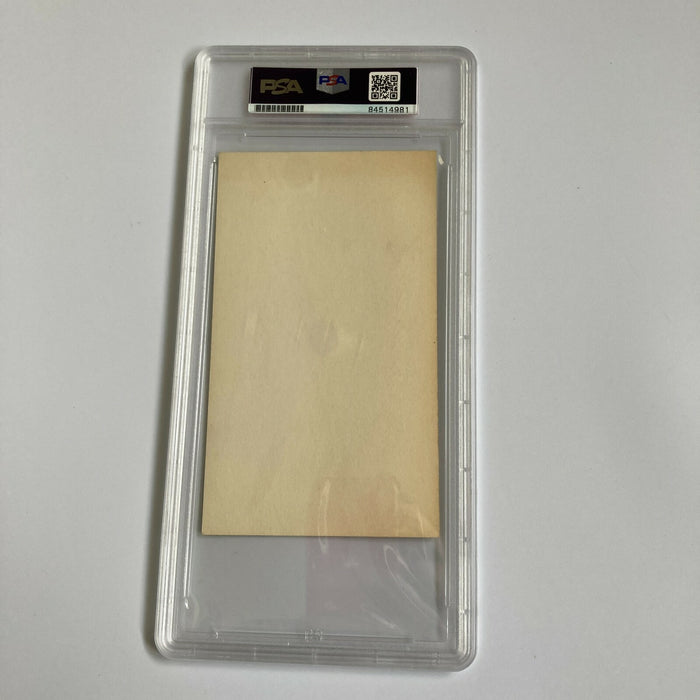 Don Cardwell Signed 1969 New York Mets Shea Stadium Postcard PSA DNA RARE