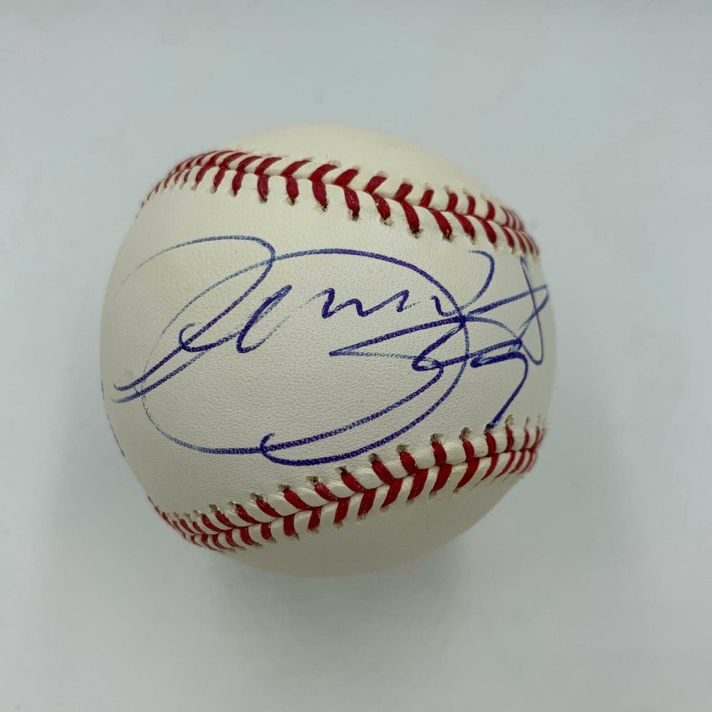 Armand Assante Signed Major League Baseball With JSA COA John Gotti Celebrity