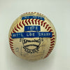 1973 New York Mets NL Champs Team Signed Baseball Willie Mays Tom Seaver JSA COA