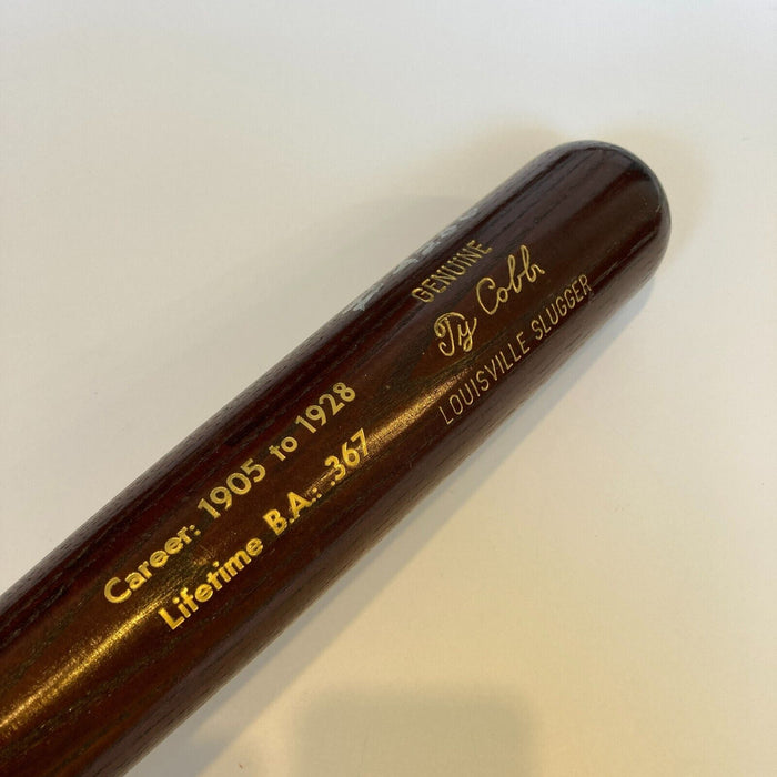 Pete Rose #4256 Hits Signed Ty Cobb Louisville Slugger Game Model Bat JSA COA